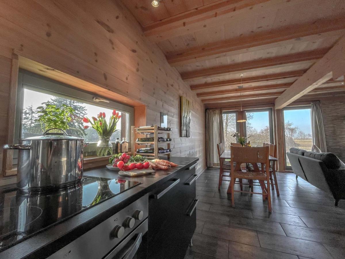 Traumhaff Kuestenchalets - Einzigartige Chalets An Der Ostsee. Ganz Aus Laerchenholz Mit Kamin Und Sauna Vogelsang-Warsin Zewnętrze zdjęcie