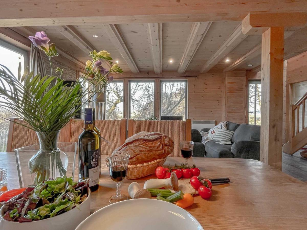 Traumhaff Kuestenchalets - Einzigartige Chalets An Der Ostsee. Ganz Aus Laerchenholz Mit Kamin Und Sauna Vogelsang-Warsin Zewnętrze zdjęcie